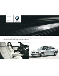 2009 BMW 5 SERIES INDIVIDUAL BROCHURE ENGLISH