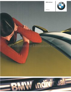 2002 BMW 3 SERIE INDIVIDUAL BROCHURE DUITS