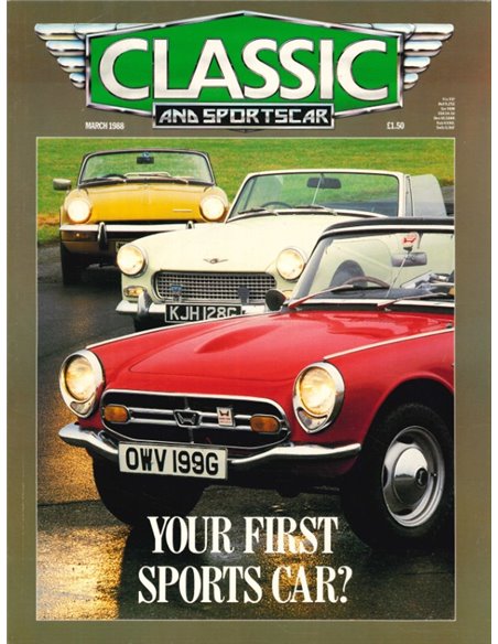 1988 CLASSIC AND SPORTSCAR MAGAZINE (03) MARCH ENGLISH