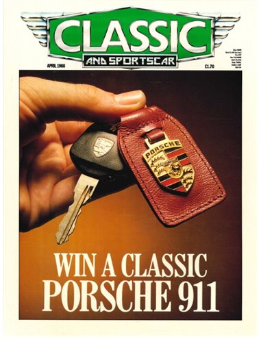 1988 CLASSIC AND SPORTSCAR MAGAZINE (04) APRIL ENGLISCH