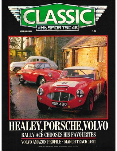 1989 CLASSIC AND SPORTSCAR MAGAZINE (02) FEBRUAR ENGLISCH