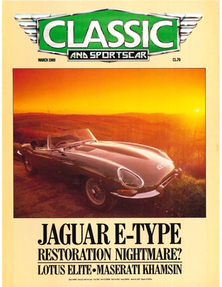 1989 CLASSIC AND SPORTSCAR MAGAZINE (03) MARSCH ENGLISCH