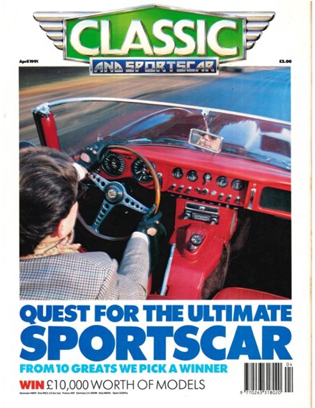 1991 CLASSIC AND SPORTSCAR MAGAZINE (04) APRIL ENGELS