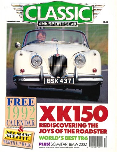 1991 CLASSIC AND SPORTSCAR MAGAZINE (12) DECEMBER ENGLISCH