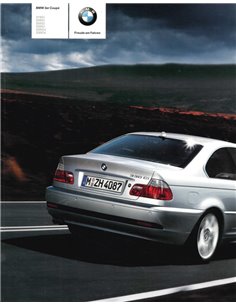 2006 BMW 3 SERIES COUPÉ BROCHURE GERMAN