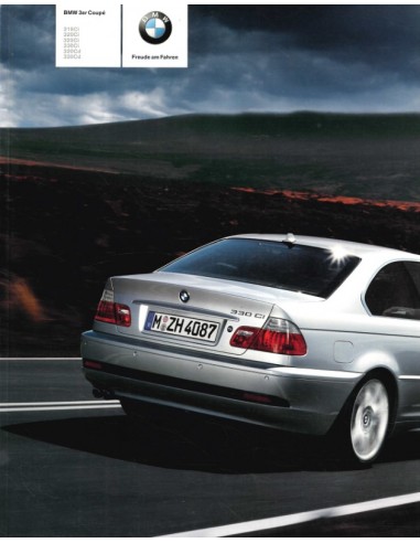 2006 BMW 3 SERIES COUPÉ BROCHURE GERMAN