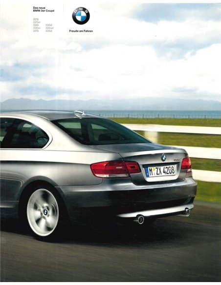 2006 BMW 3 SERIE COUPÉ BROCHURE DUITS