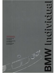 1992 BMW INDIVIDUAL BROCHURE DUITS