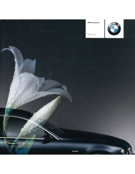2001 BMW 7 SERIE INDIVIDUAL BROCHURE ENGELS