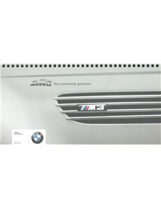 2001 BMW M3 (SMG II) PROSPEKT ENGLISCH
