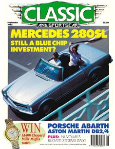 1992 CLASSIC AND SPORTSCAR MAGAZINE (09) SEPTEMBER ENGELS