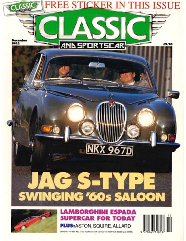 1992 CLASSIC AND SPORTSCAR MAGAZINE (12) DECEMBER ENGELS