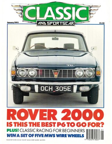 1992 CLASSIC AND SPORTSCAR MAGAZINE (01) JANUARI ENGELS