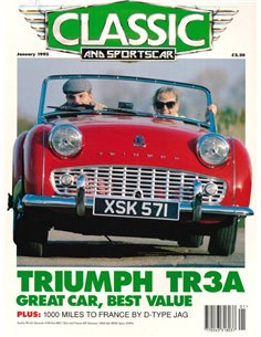 1993 CLASSIC AND SPORTSCAR MAGAZIN (01) JANUAR ENGLISCH