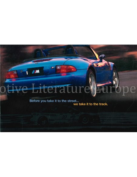 1998 BMW M RANGE BROCHURE ENGLISH (US)