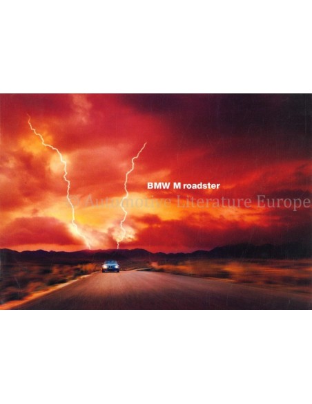 1997 BMW M ROADSTER BROCHURE DUITS