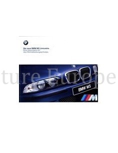 1998 BMW M5 BROCHURE DUITS