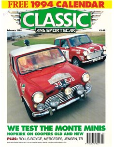 1994 CLASSIC AND SPORTSCAR MAGAZINE (02) FEBRUARI ENGELS