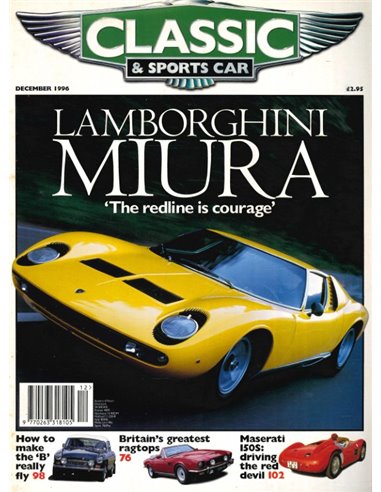 1996 CLASSIC AND SPORTSCAR MAGAZINE (12) DECEMBER ENGELS