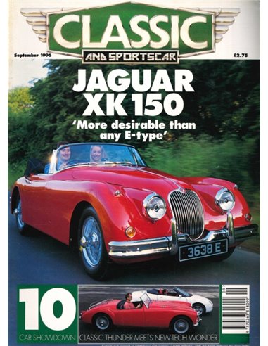 1996 CLASSiC AND SPORTSCAR MAGAZIN (09) SEPTEMBER ENGLISCH