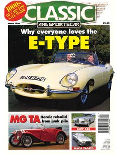 1996 CLASSiC AND SPORTSCAR MAGAZIN (03) MÄRZ ENGLISCH