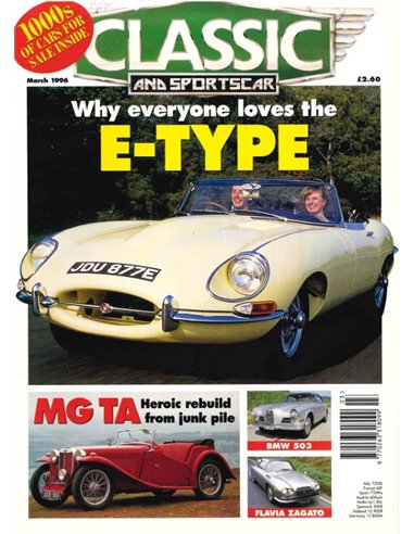 1996 CLASSiC AND SPORTSCAR MAGAZIN (03) MÄRZ ENGLISCH
