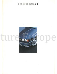 1992 BMW M5 BROCHURE DUITS