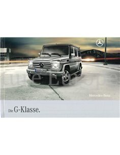 2008 MERCEDES BENZ G CLASS HARDBACK BROCHURE GERMAN