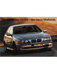 1996 BMW 5ER LIMOUSINE PROSPEKT DEUTSCH