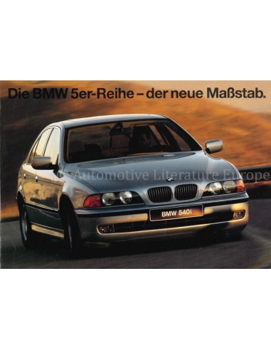 1996 BMW 5ER LIMOUSINE PROSPEKT DEUTSCH