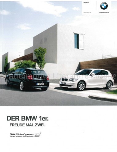 2010 BMW 1ER PROSPEKT DEUTSCH