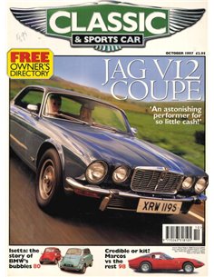 1997 CLASSIC AND SPORTSCAR MAGAZINE (10) OKTOBER ENGELS