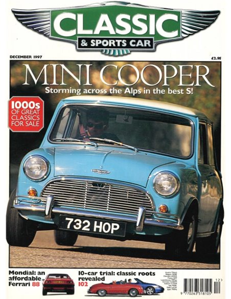 1997 CLASSIC AND SPORTSCAR MAGAZINE (12) DECEMBER ENGLISH