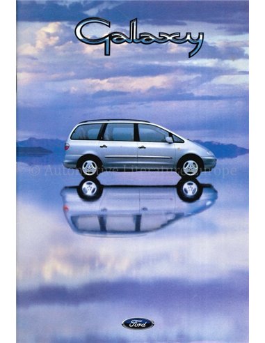 1997 FORD GALAXY BROCHURE DUTCH
