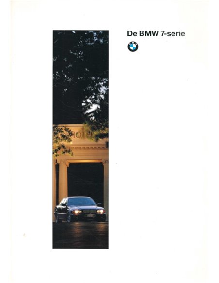 1996 BMW 7 SERIES BROCHURE DUTCH