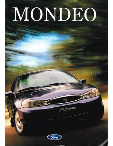1998 FORD MONDEO PROSPEKT NIEDERLÄNDISCH