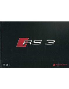 2015 AUDI RS3 BROCHURE GERMAN
