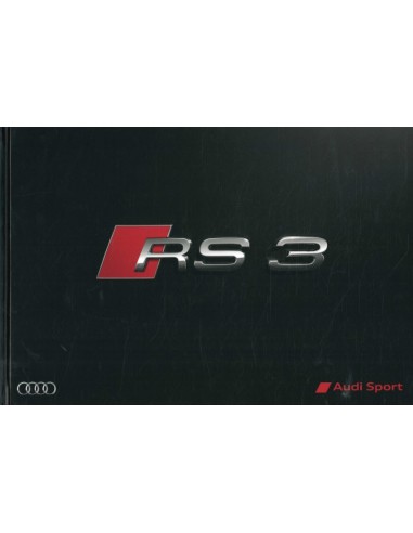 2015 AUDI RS3 BROCHURE DUITS
