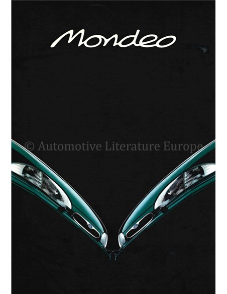 1995 FORD MONDEO BROCHURE NEDERLANDS