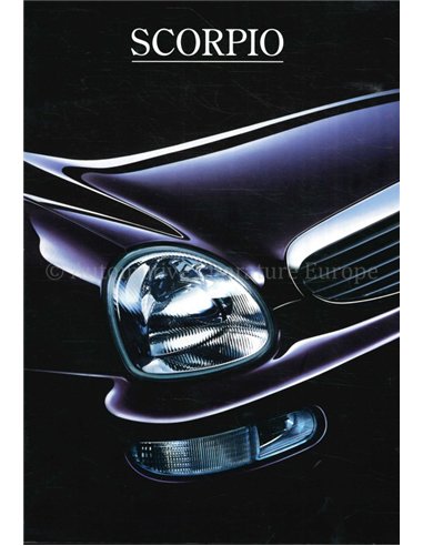 1993 FORD SCORPIO BROCHURE DUTCH