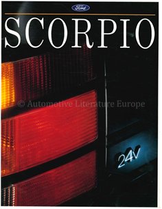 1991 FORD SCORPIO PROSPEKT NIEDERLÄNDISCH
