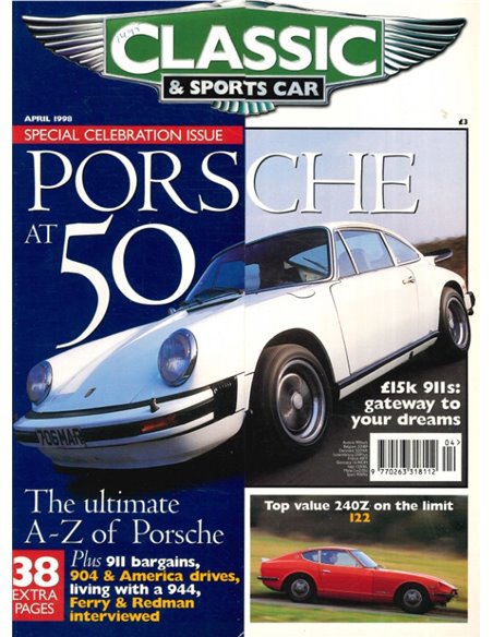 1998 CLASSIC AND SPORTSCAR MAGAZINE (04) APRIL ENGLISH