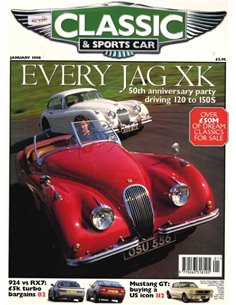 1998 CLASSIC AND SPORTSCAR MAGAZINE (01) JANUARI ENGELS