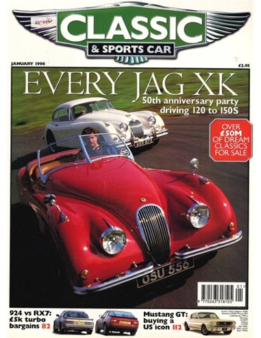 1998 CLASSIC AND SPORTSCAR MAGAZINE (01) JANUARY ENGLISH