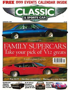 1999 CLASSIC AND SPORTSCAR MAGAZINE (01) JANUARI ENGELS