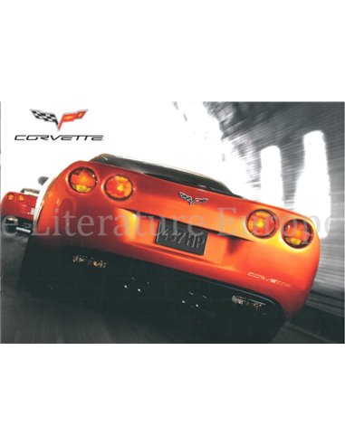 2008 CHEVROLET CORVETTE BROCHURE GERMAN