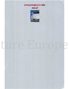 1993 PORSCHE 968 PROSPEKT ENGLISCH (USA)