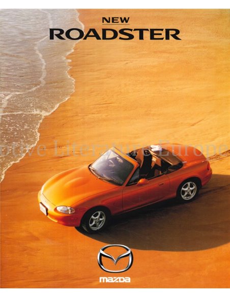 1998 MAZDA MX-5 ROADSTER BROCHURE JAPANS