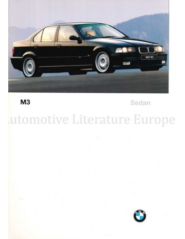 1997 BMW M3 BROCHURE ENGLISH