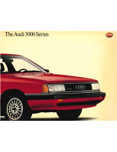 1988 AUDI 5000 PROSPEKT ENGLISCH (USA)